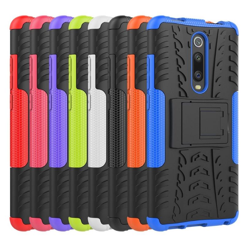 Xiaomi Mi 9T / Mi 9T Pro - Coque antidérapante avec support intégré