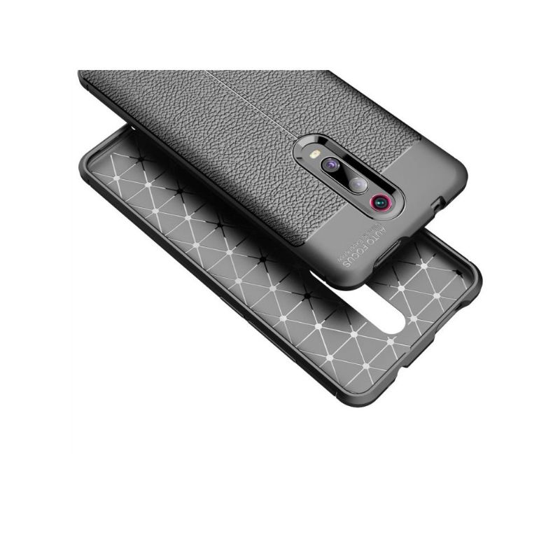 Xiaomi Mi 9T / Mi 9T Pro - Coque gel finition simili cuir