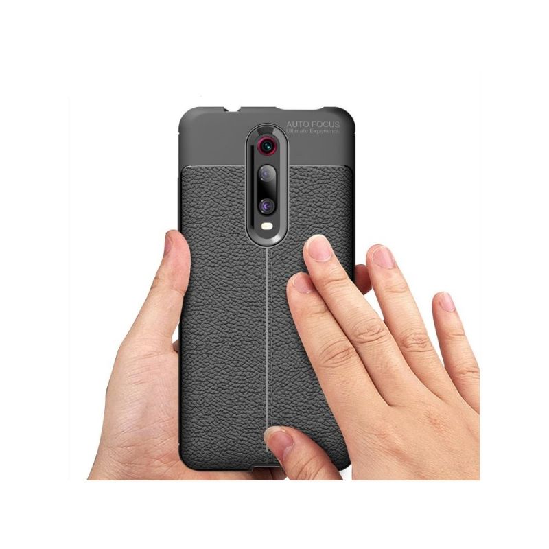 Xiaomi Mi 9T / Mi 9T Pro - Coque gel finition simili cuir