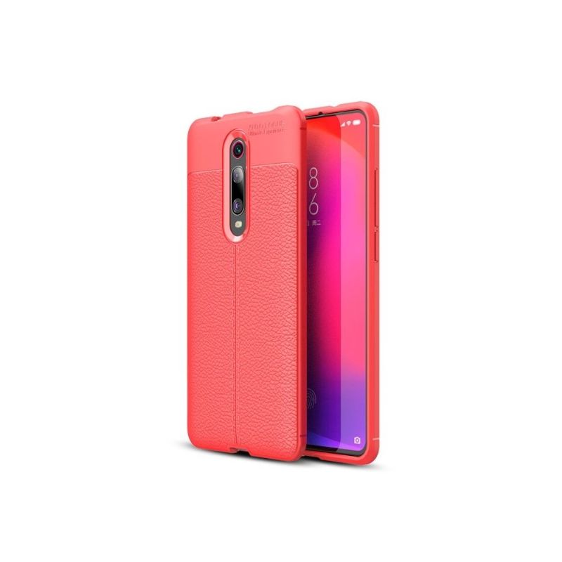 Xiaomi Mi 9T / Mi 9T Pro - Coque gel finition simili cuir