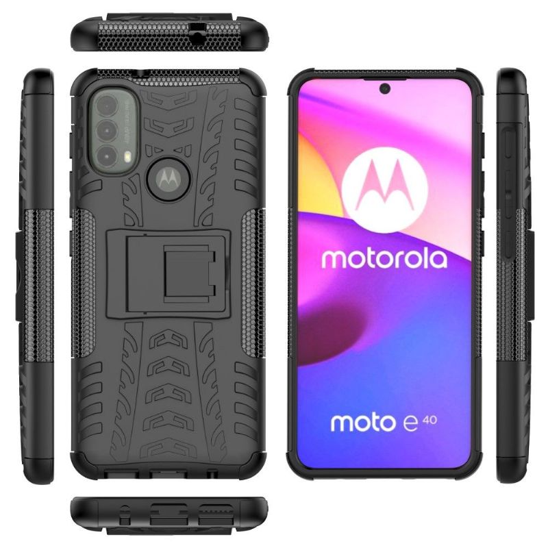 Coque Motorola Moto E20 / E30 / E40 antidérapante avec support