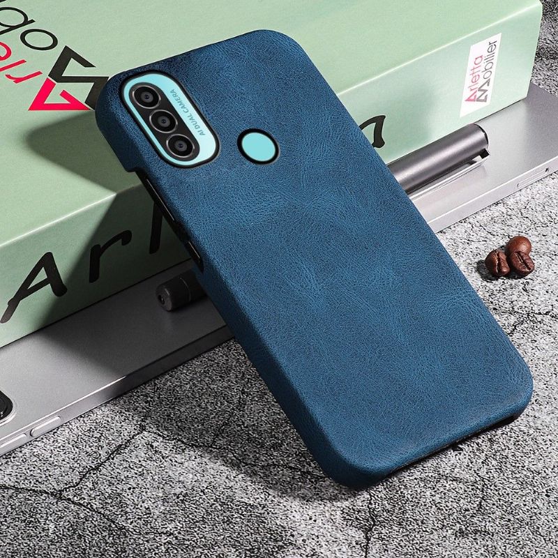 Coque Motorola Moto E20 / E30 / E40 imitation cuir