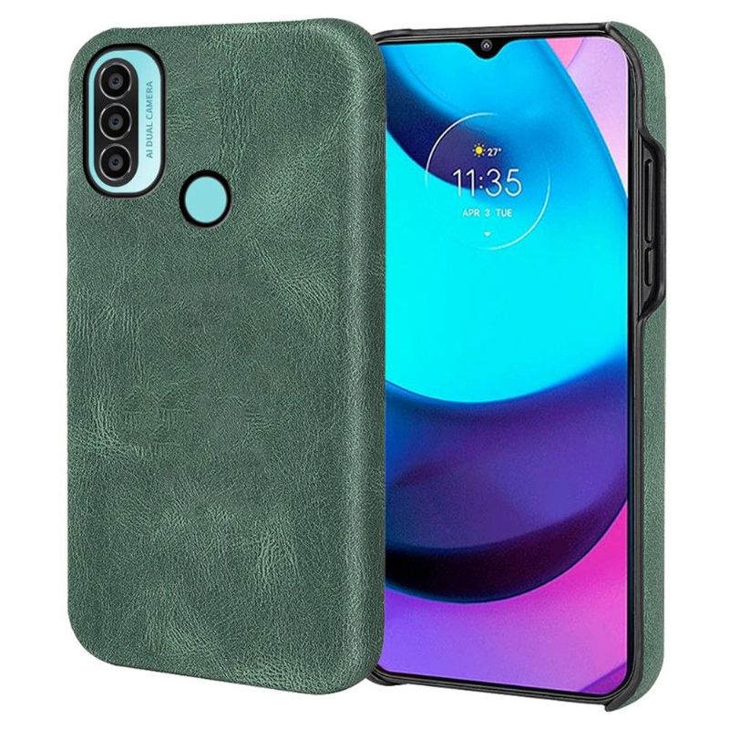 Coque Motorola Moto E20 / E30 / E40 imitation cuir