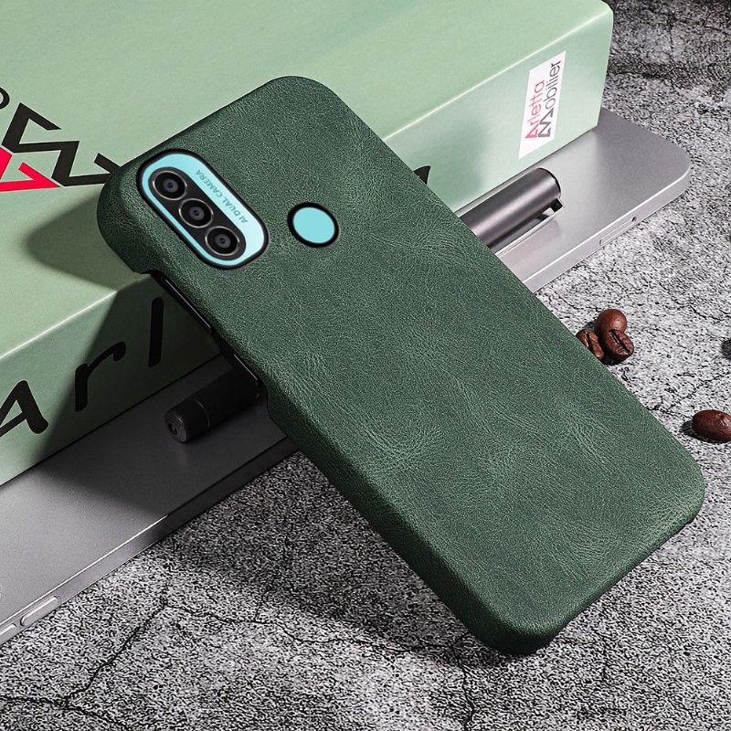 Coque Motorola Moto E20 / E30 / E40 imitation cuir