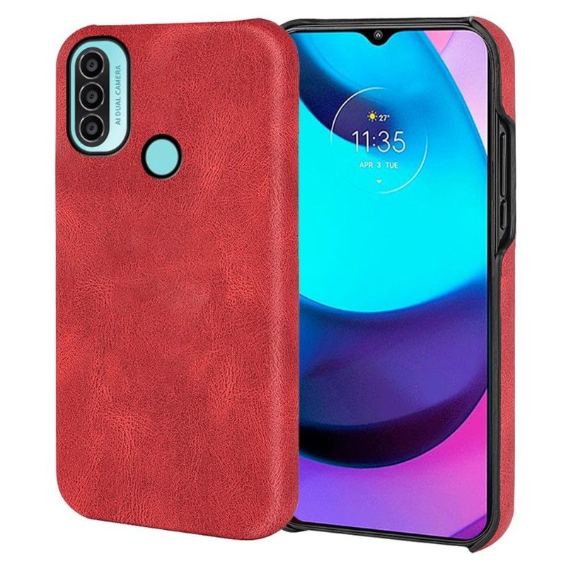 Coque Motorola Moto E20 / E30 / E40 imitation cuir