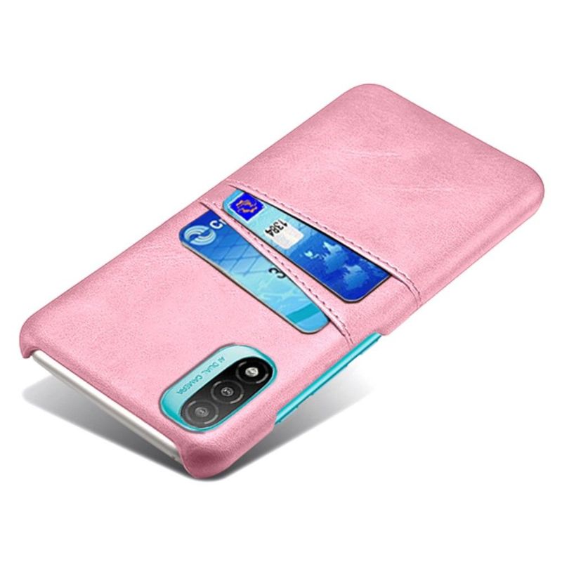 Coque Motorola Moto E20 / E30 / E40 Mélodie Porte Cartes