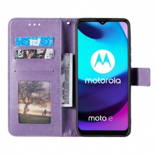 Housse Motorola Moto E20 / E30 / E40 Mandala Soleil