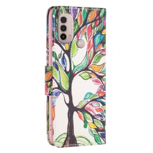 Housse Motorola Moto E40 / E30 / E20 dessin arbre