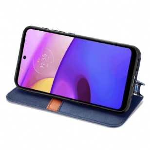 Housse Motorola Moto E40 / E30 / E20 KUB Design Porte Cartes