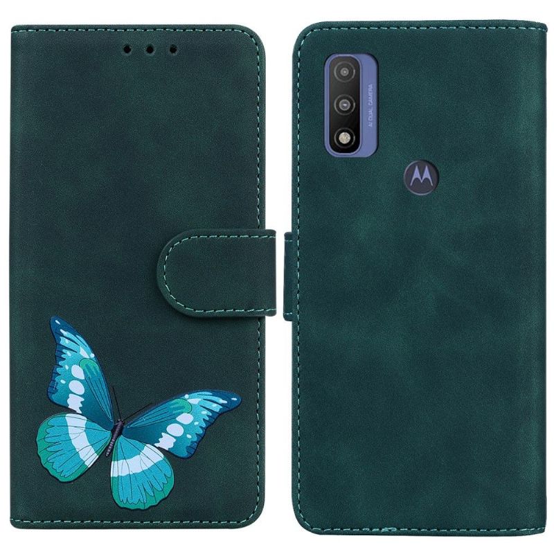 Housse Motorola Moto E40 / E30 / E20 Protection papillon coloré