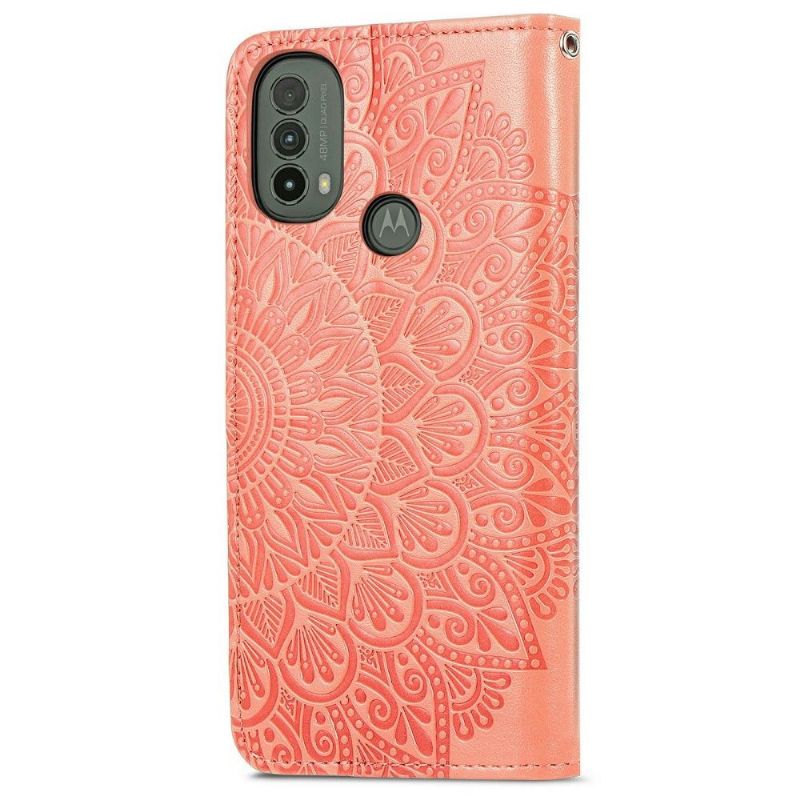 Motorola Moto E20 / E30 / E40 - Housse Mandala Leaf