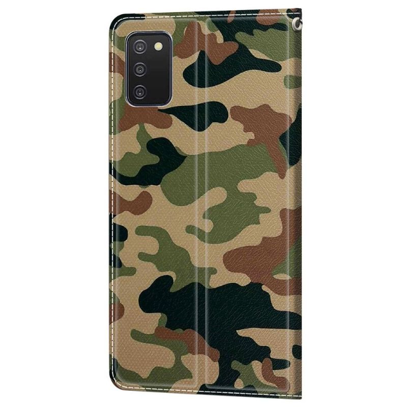 Housse Samsung Galaxy A03s Camouflage