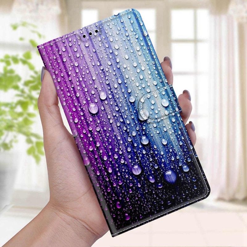 Housse Samsung Galaxy A03s Gouttes d'eau