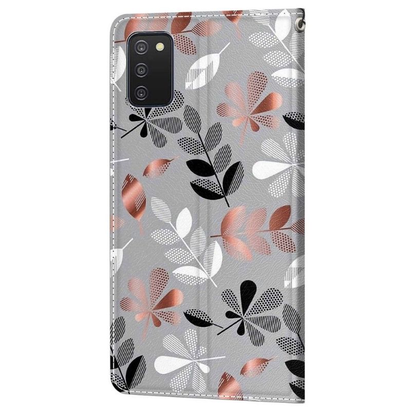 Housse Samsung Galaxy A03s Illustration feuilles sauvages