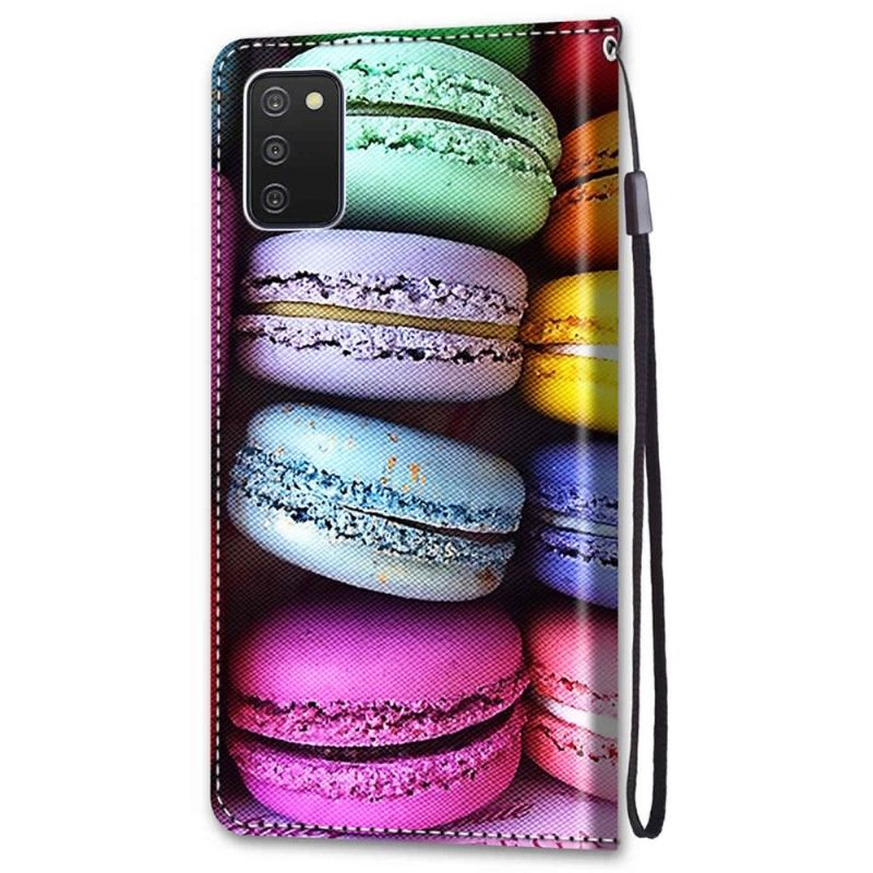 Housse Samsung Galaxy A03s Macarons