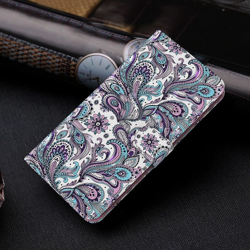 Housse Samsung Galaxy A03s paisley fleur