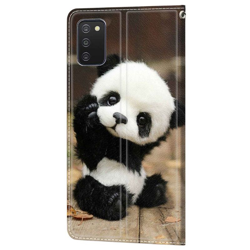 Housse Samsung Galaxy A03s Petit Panda