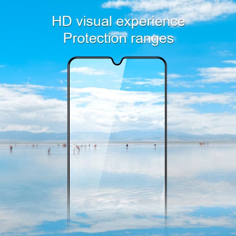 Protections d'écran Samsung Galaxy A03s en verre trempé Full Size (2 pièces)