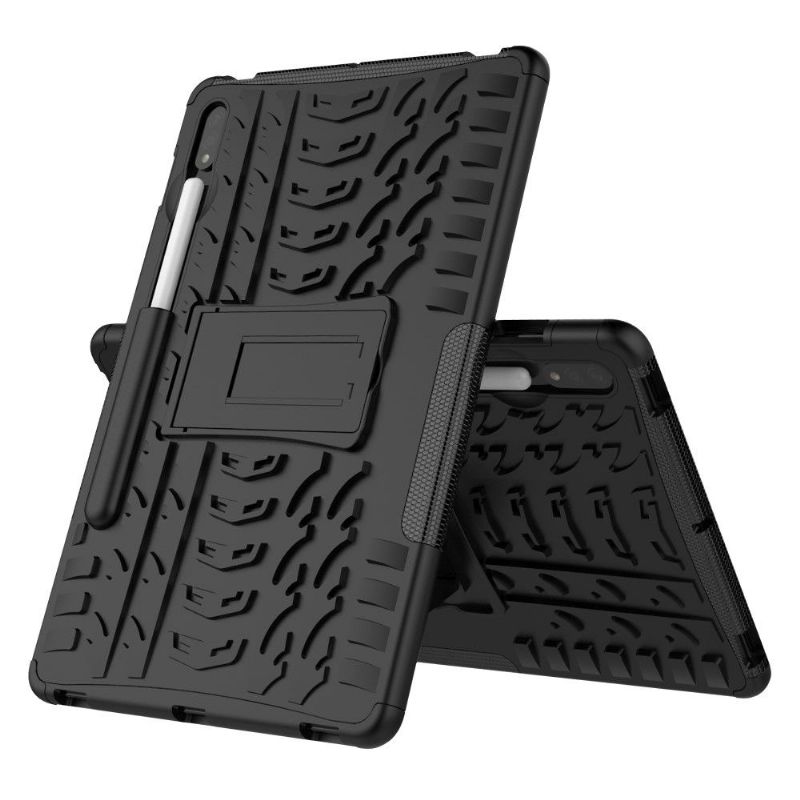 Coque Samsung Galaxy Tab S8 / S7 antidérapante fonction support