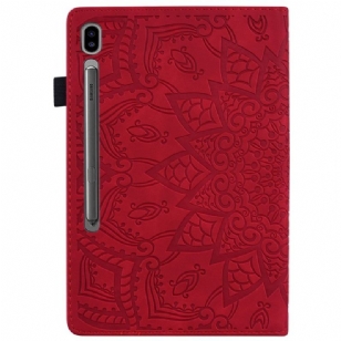 Housse Samsung Galaxy Tab S7 / S8 Leïla fleur oriental