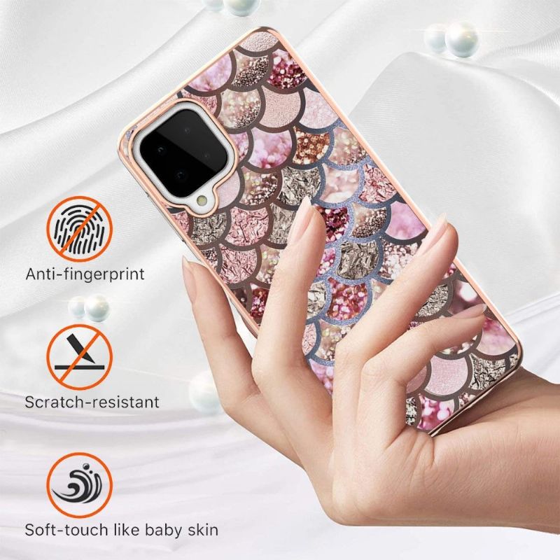 Coque Samsung Galaxy A22 4G motif écailles