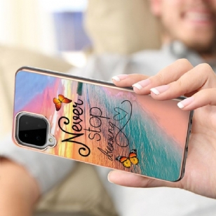 Coque Samsung Galaxy A22 4G Never Stop Dreaming