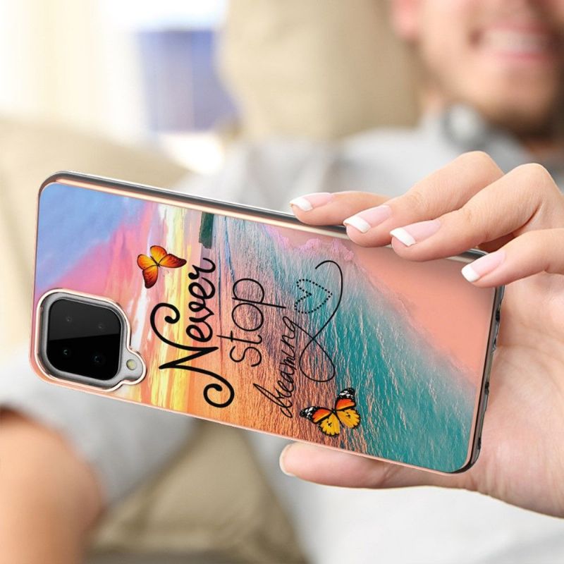 Coque Samsung Galaxy A22 4G Never Stop Dreaming