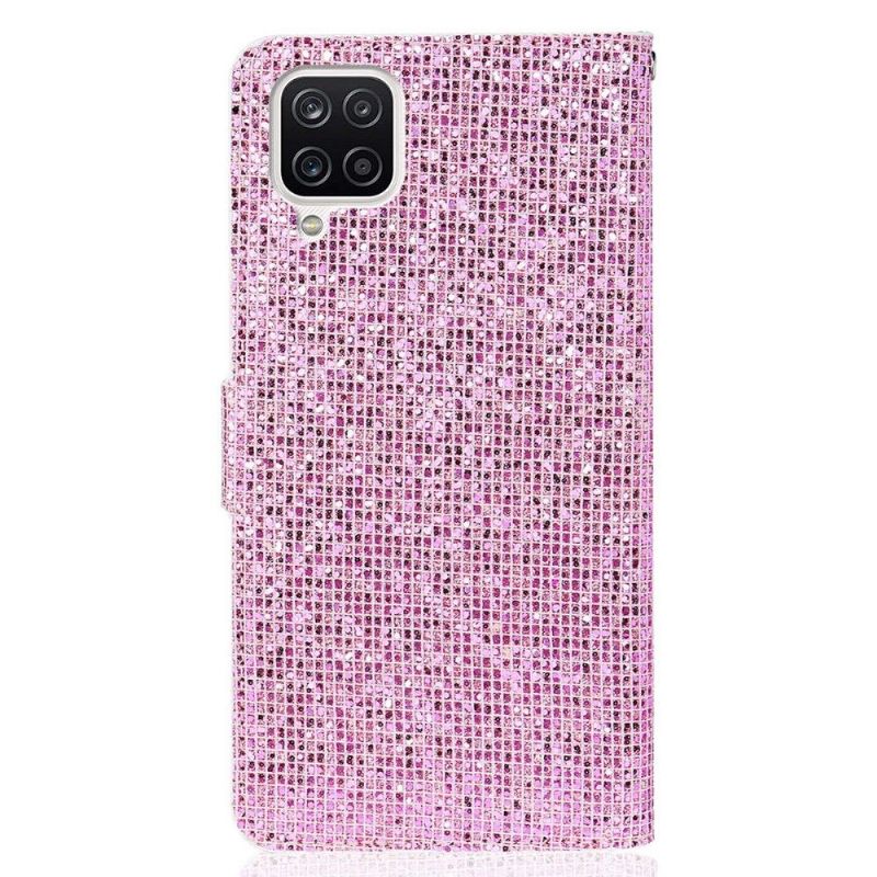 Housse Samsung Galaxy A22 4G Glitter Porte Cartes