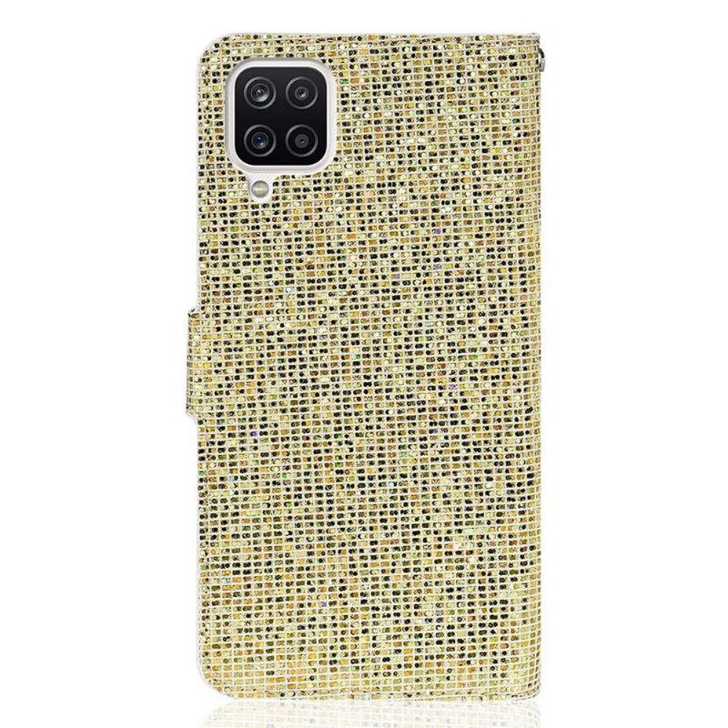 Housse Samsung Galaxy A22 4G Glitter Porte Cartes