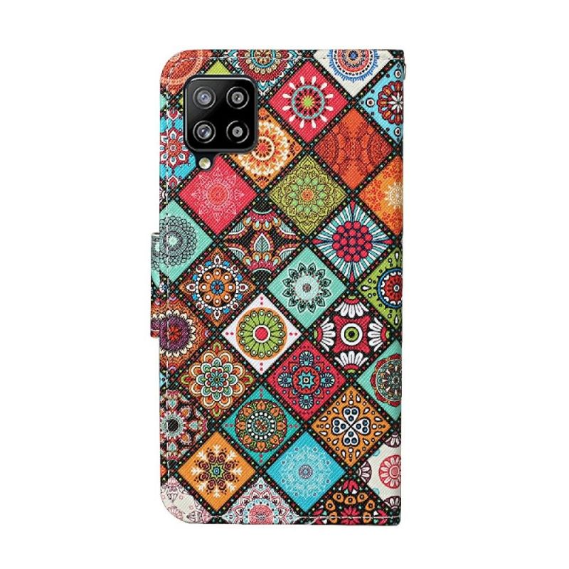 Housse Samsung Galaxy A22 4G Kaleidoscope Mandala