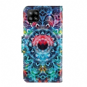 Housse Samsung Galaxy A22 4G Mandala Coloré