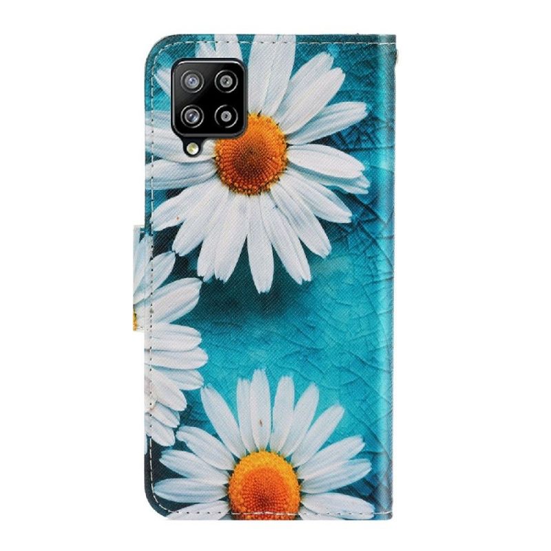 Housse Samsung Galaxy A22 4G Marguerite