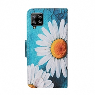 Housse Samsung Galaxy A22 4G Marguerite