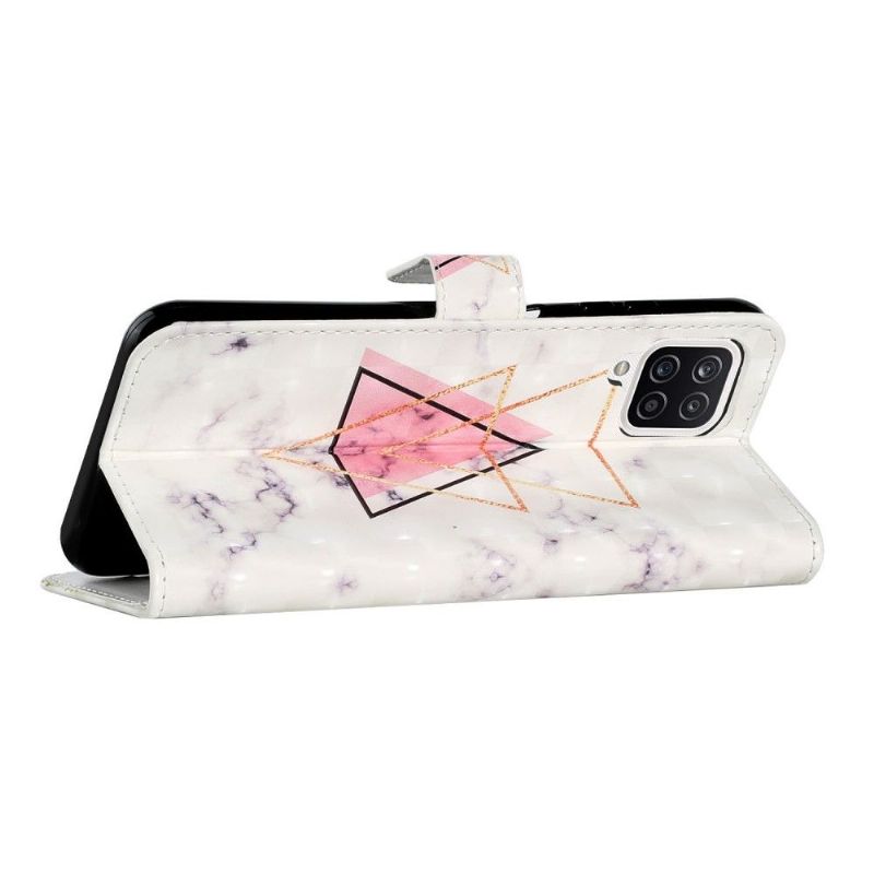 Housse Samsung Galaxy A22 4G motif triangles