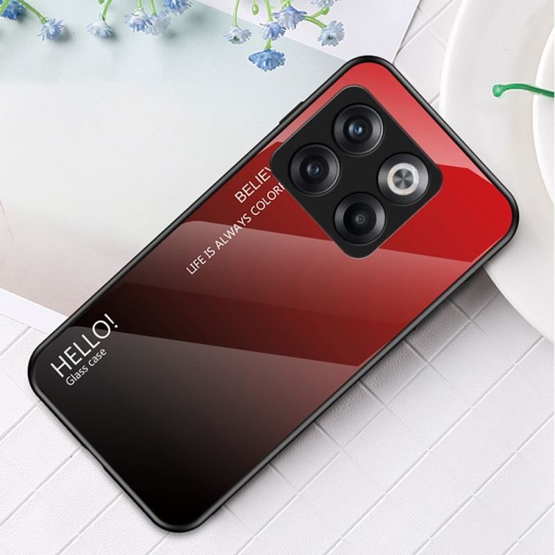 Coque OnePlus 10T 5G Verre Trempé Hello