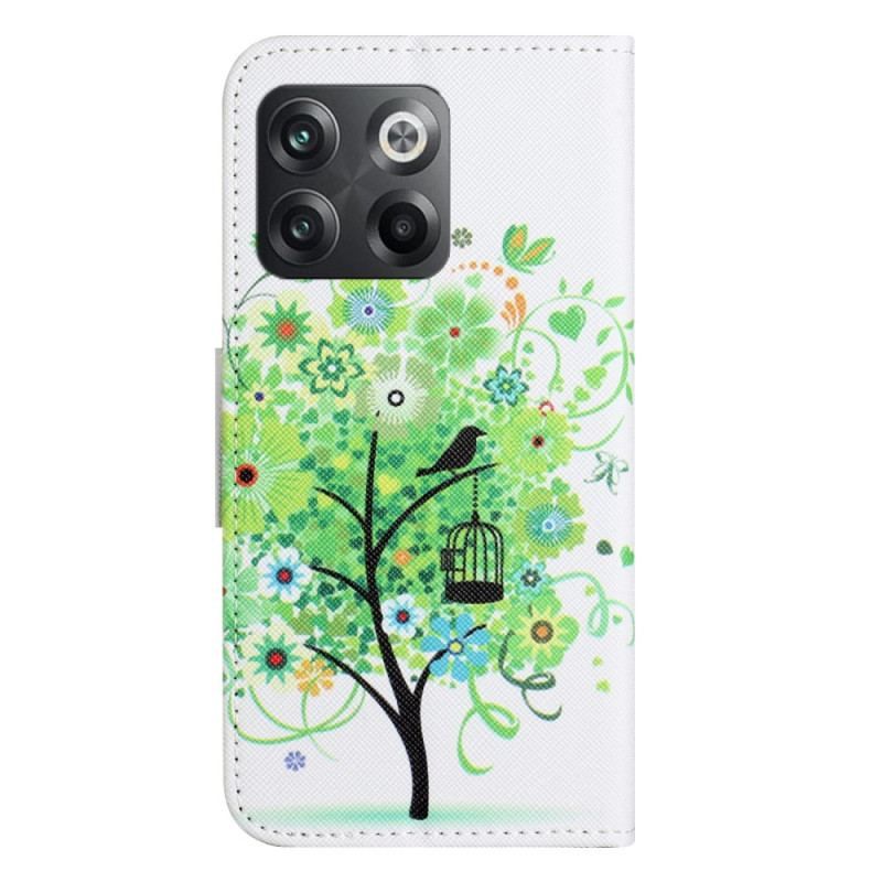 Housse OnePlus 10T 5G Arbre au Feuillage Vert