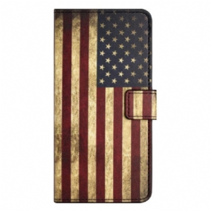 Housse OnePlus 10T 5G Drapeau Américain Vintage