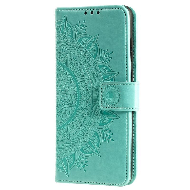 Housse OnePlus 10T 5G Mandala Soleil à Lanière