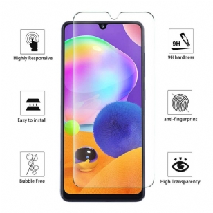 Coque + film protecteur en verre trempé pour Samsung Galaxy A31