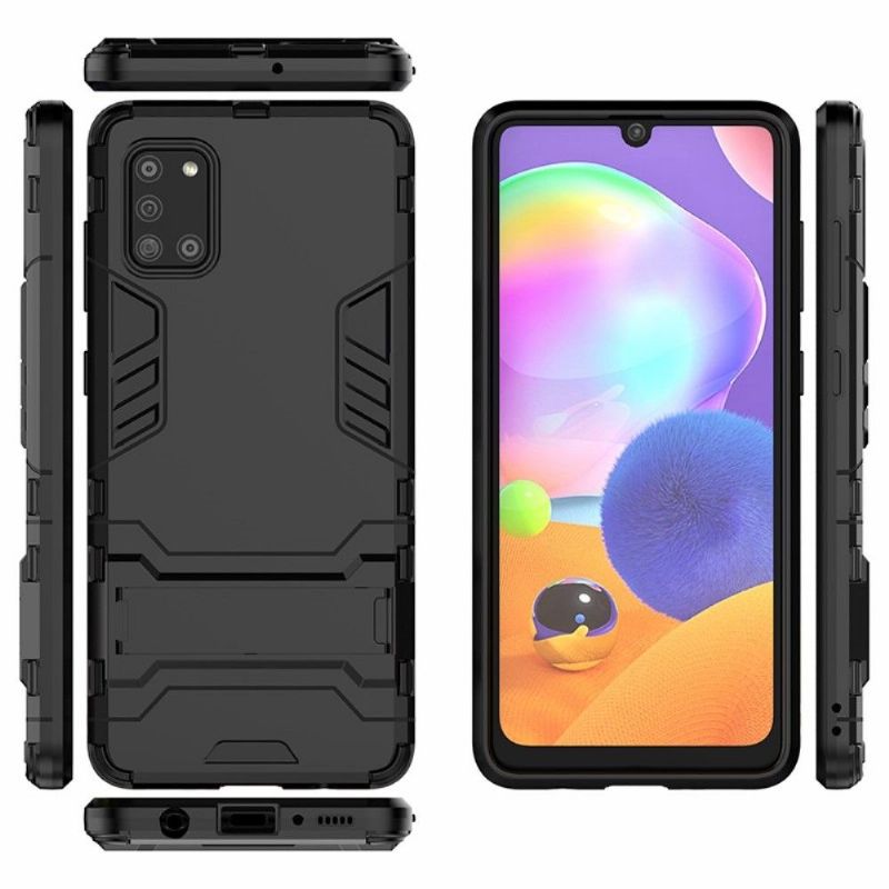 Coque Samsung Galaxy A31 cool guard antichoc avec support intégré