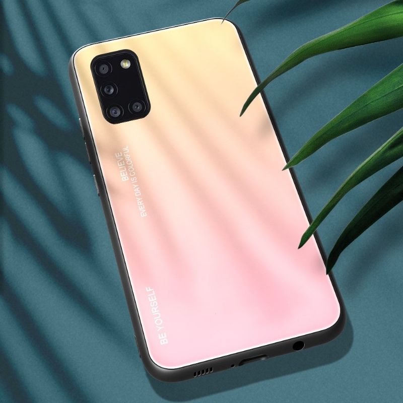 Coque Samsung Galaxy A31 dégradé de couleurs