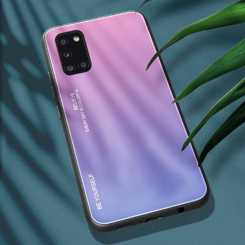 Coque Samsung Galaxy A31 dégradé de couleurs