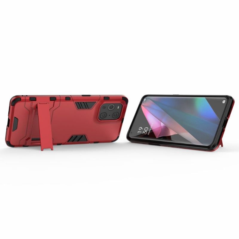 Coque Oppo Find X3 Pro cool guard avec support intégré