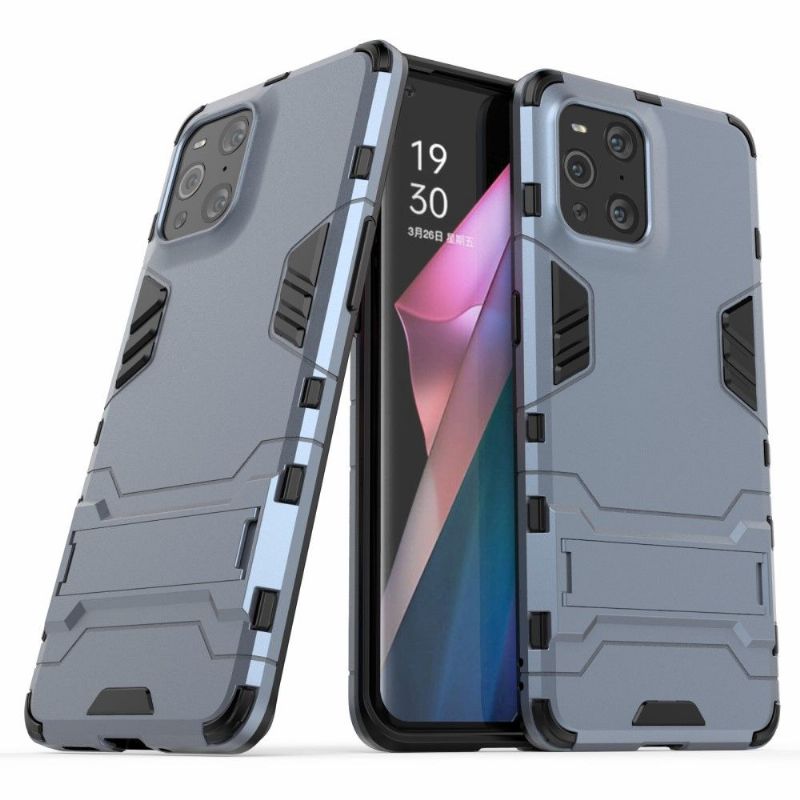 Coque Oppo Find X3 Pro cool guard avec support intégré