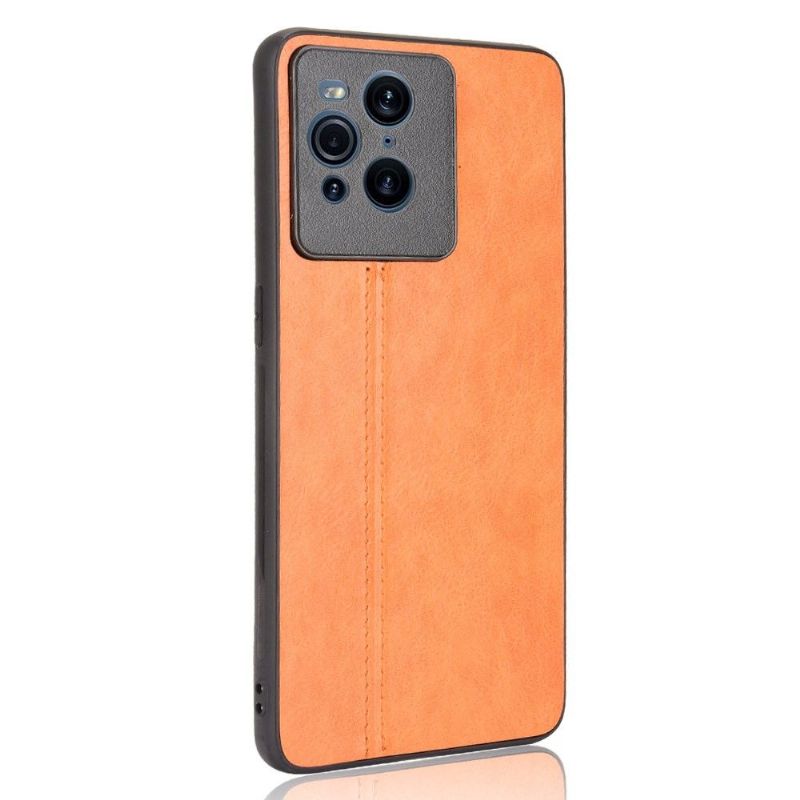 Coque Oppo Find X3 Pro Effet Cuir