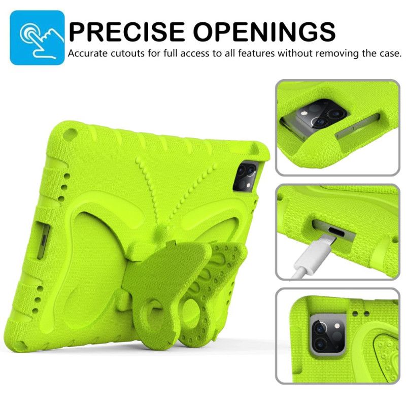 Coque iPad Air 13 (2024) / Pro 13 (2024) / Pro 12.9 pouces Papillons