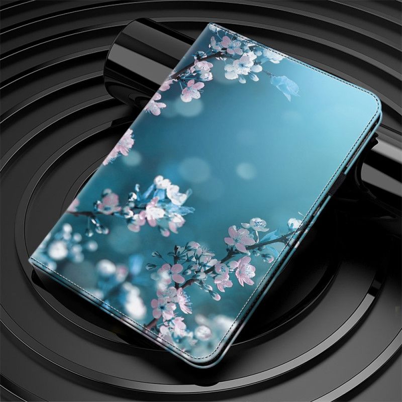 Étui iPad Pro 13 (2024) Fleurs de Pêche