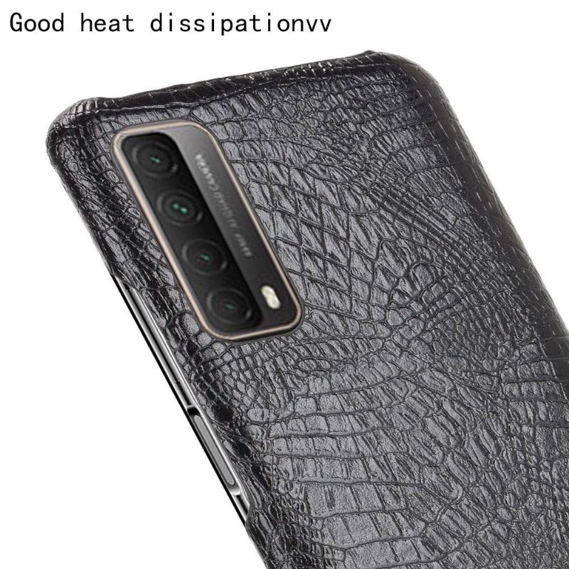 Coque Huawei P Smart 2021 effet peau de croco