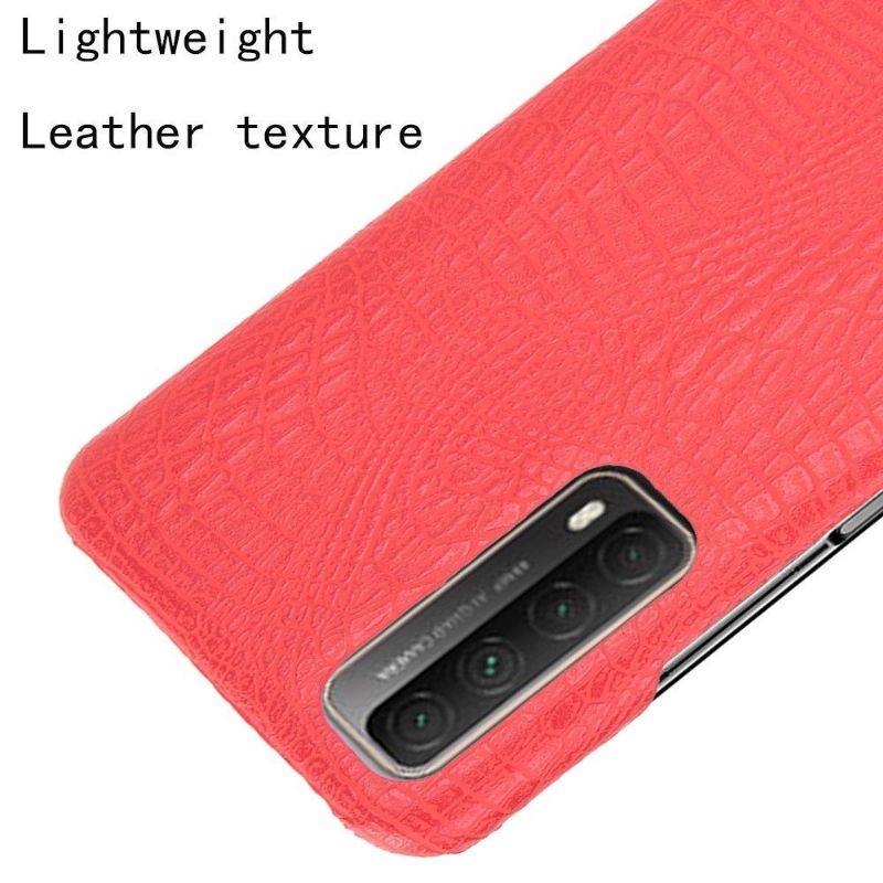 Coque Huawei P Smart 2021 effet peau de croco