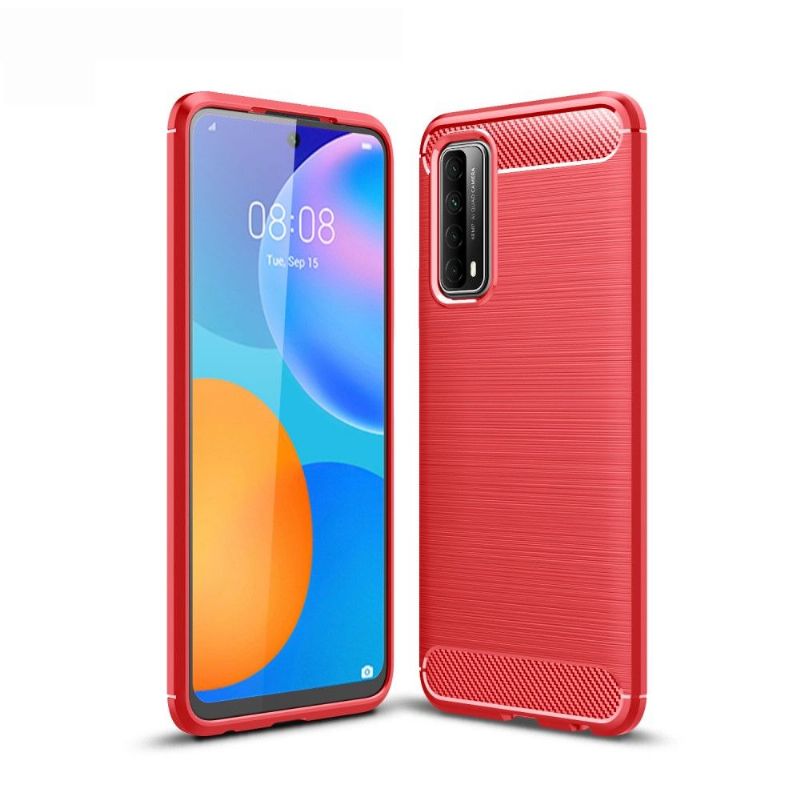 Coque Huawei P Smart 2021 Flexible Effet Brossé